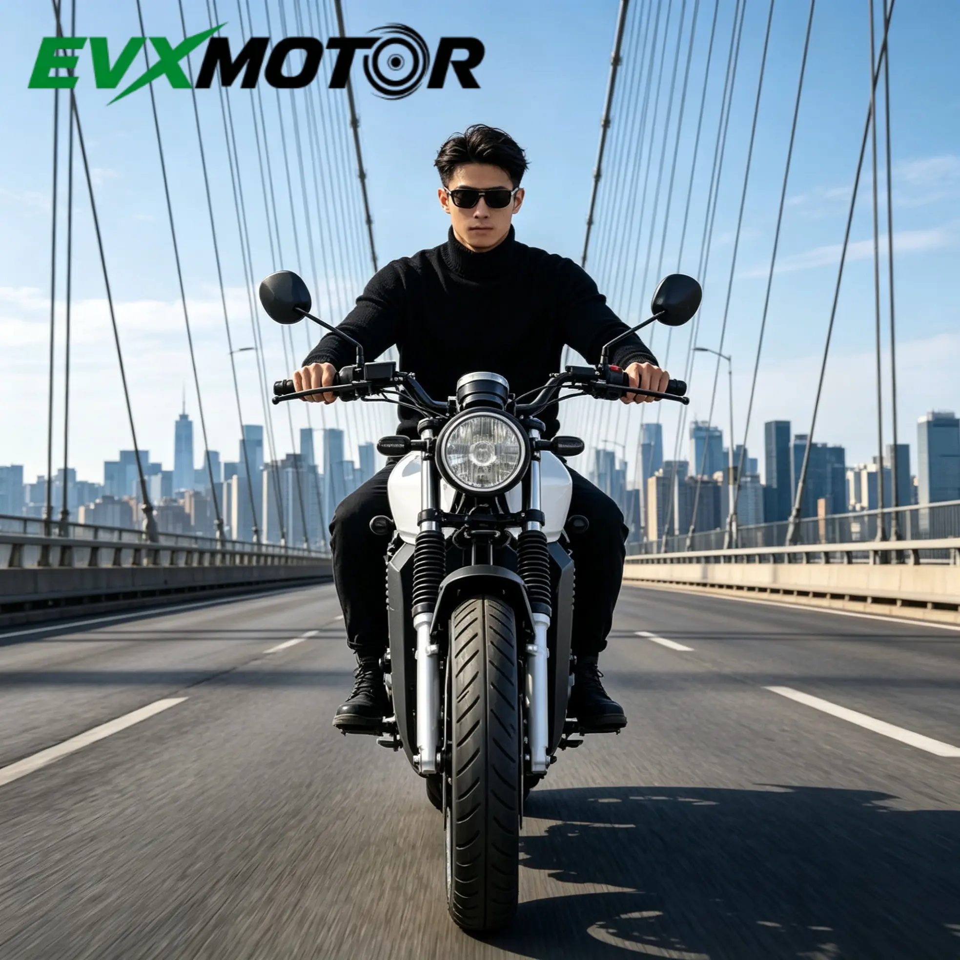 EVX-154 - Heavy-duty 3000W electric motorcycle EVX-154 XF: 8... View 1